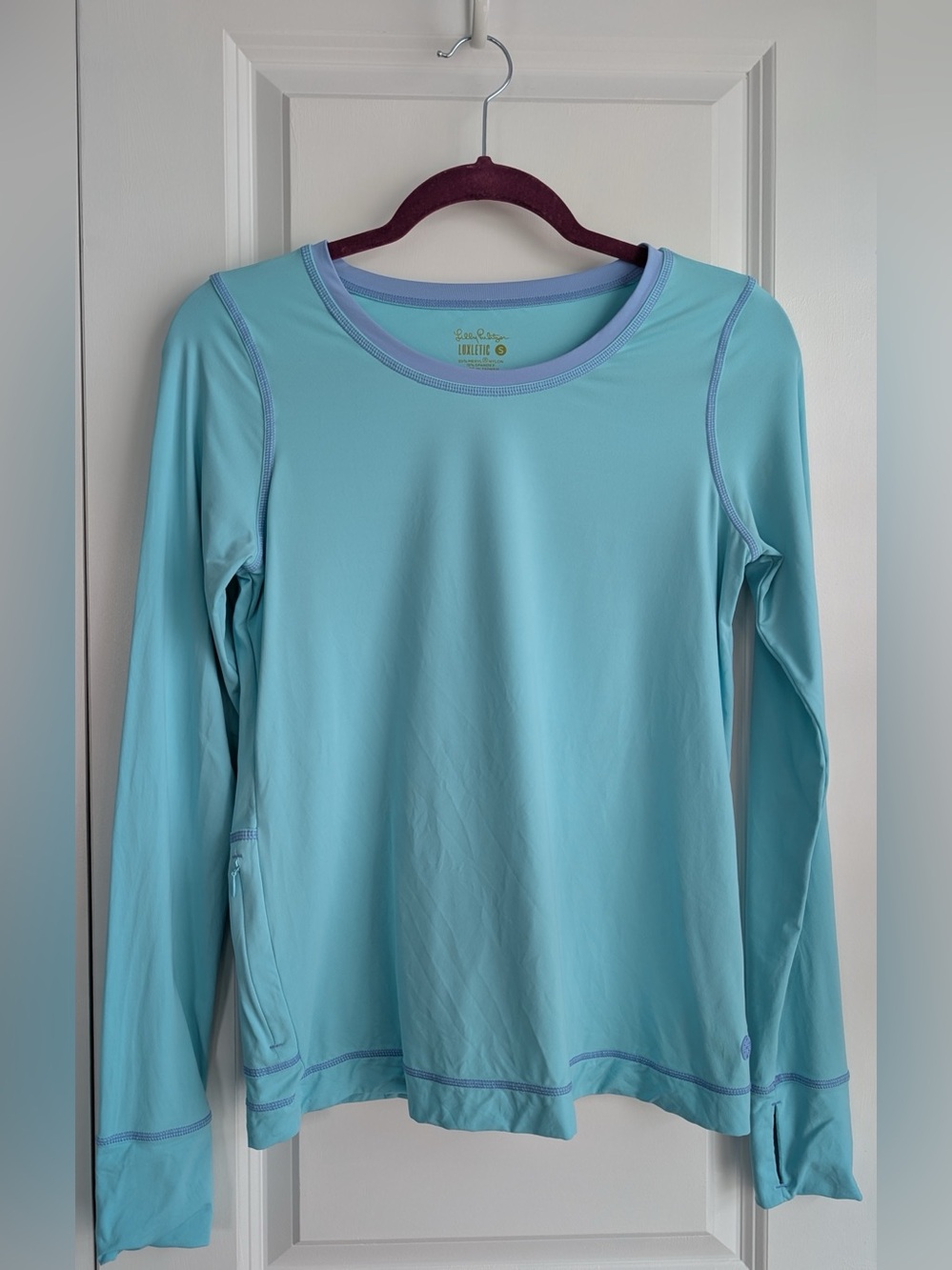 Lilly Pulitzer Women’s Renay Sunguard Luxletic UPF 50+ Long Sleeve Top Sz Small
